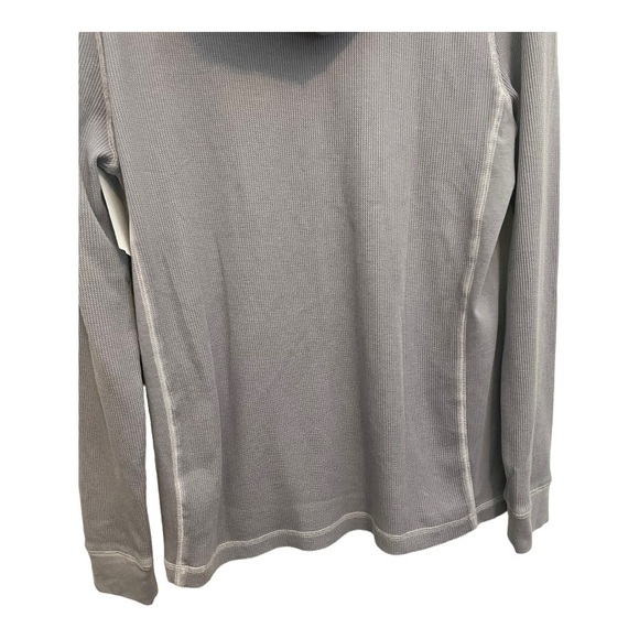 TREASURE & Bond gray thermal lightweight hoodie - Picture 7 of 11